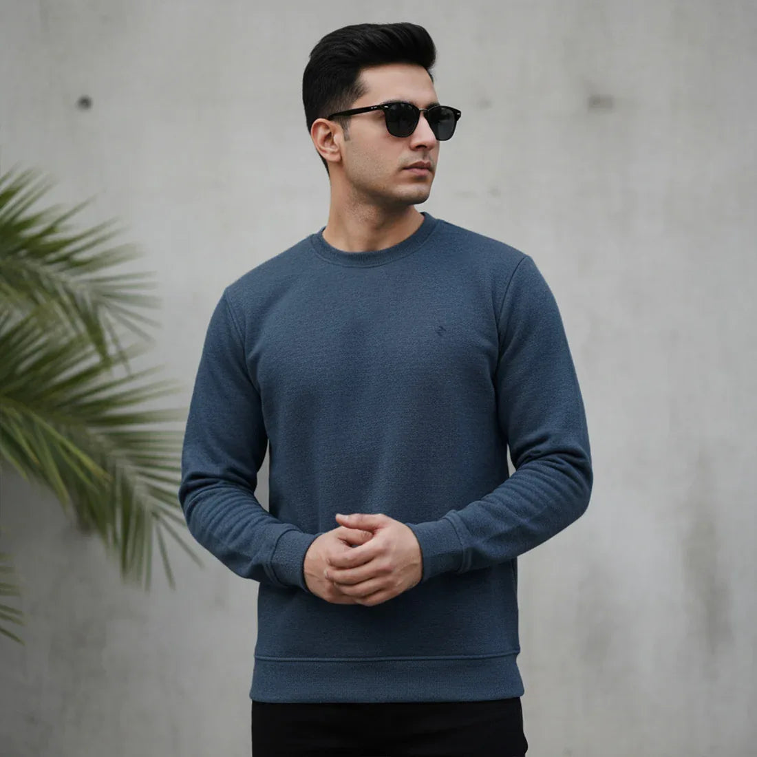 ML SWEATSHIRT – DENIM - NAVZA