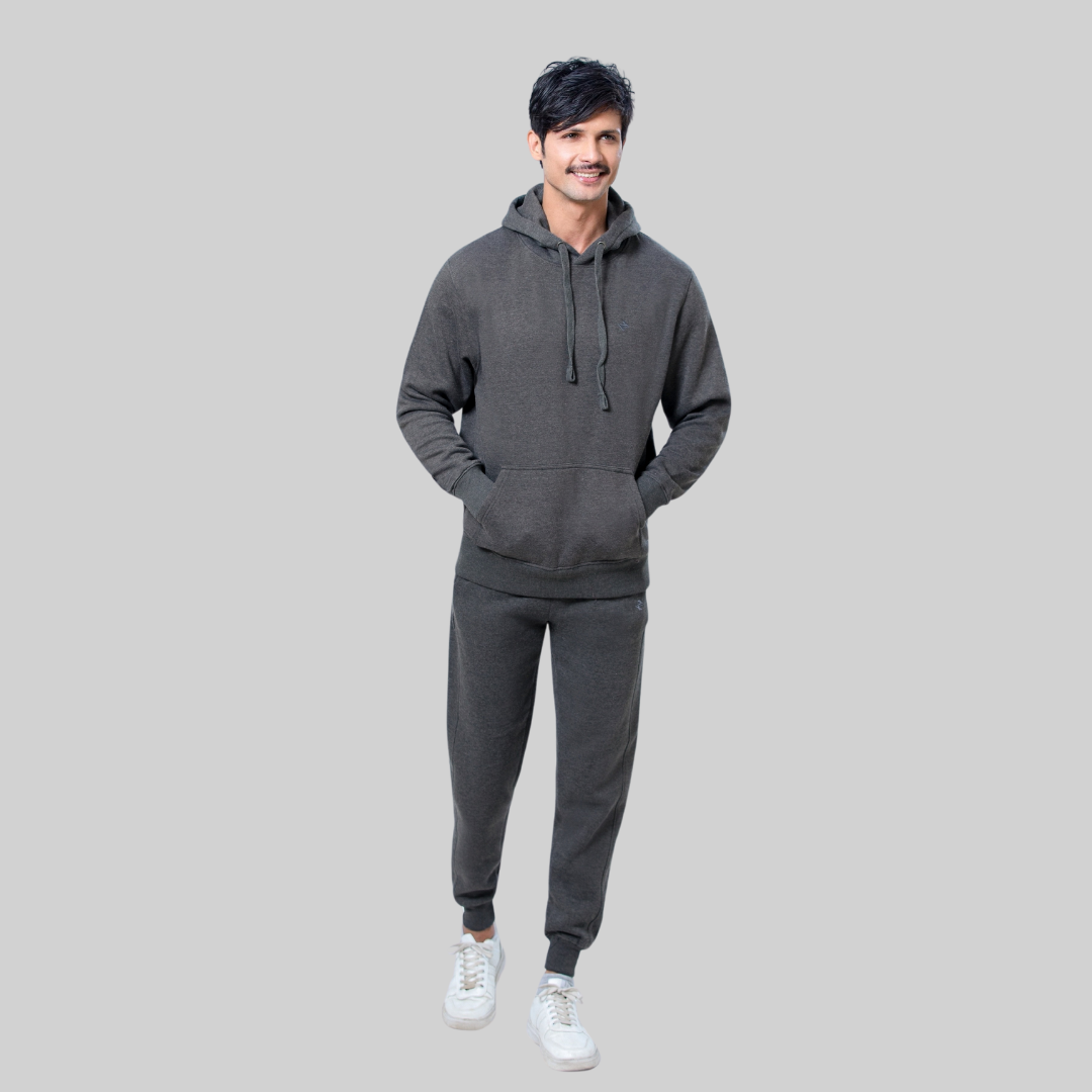 ML PULLOVER HOODIE TRACKER – CHARCOAL