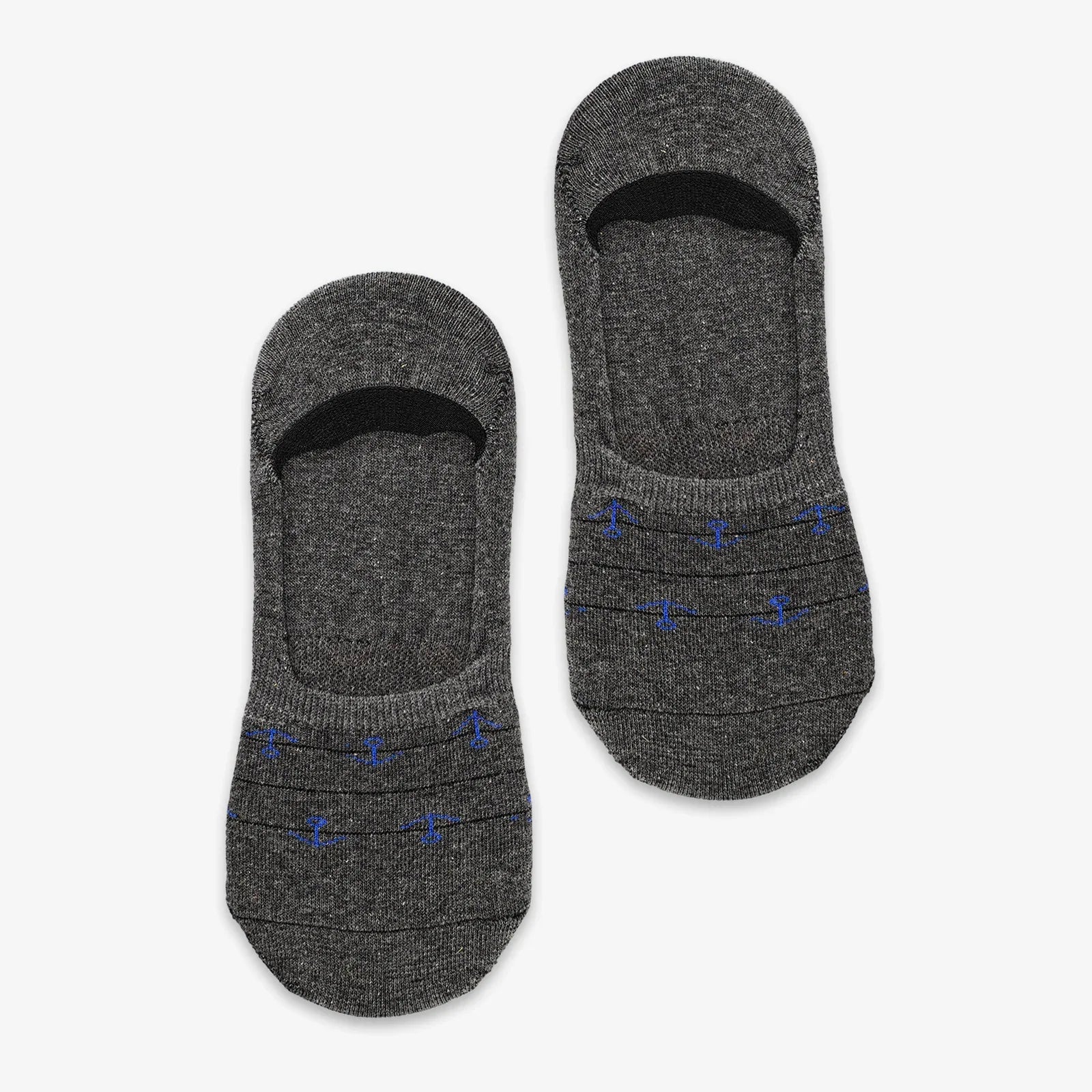 ANCHOR INVISIBLE SOCKS - GREY - NAVZA