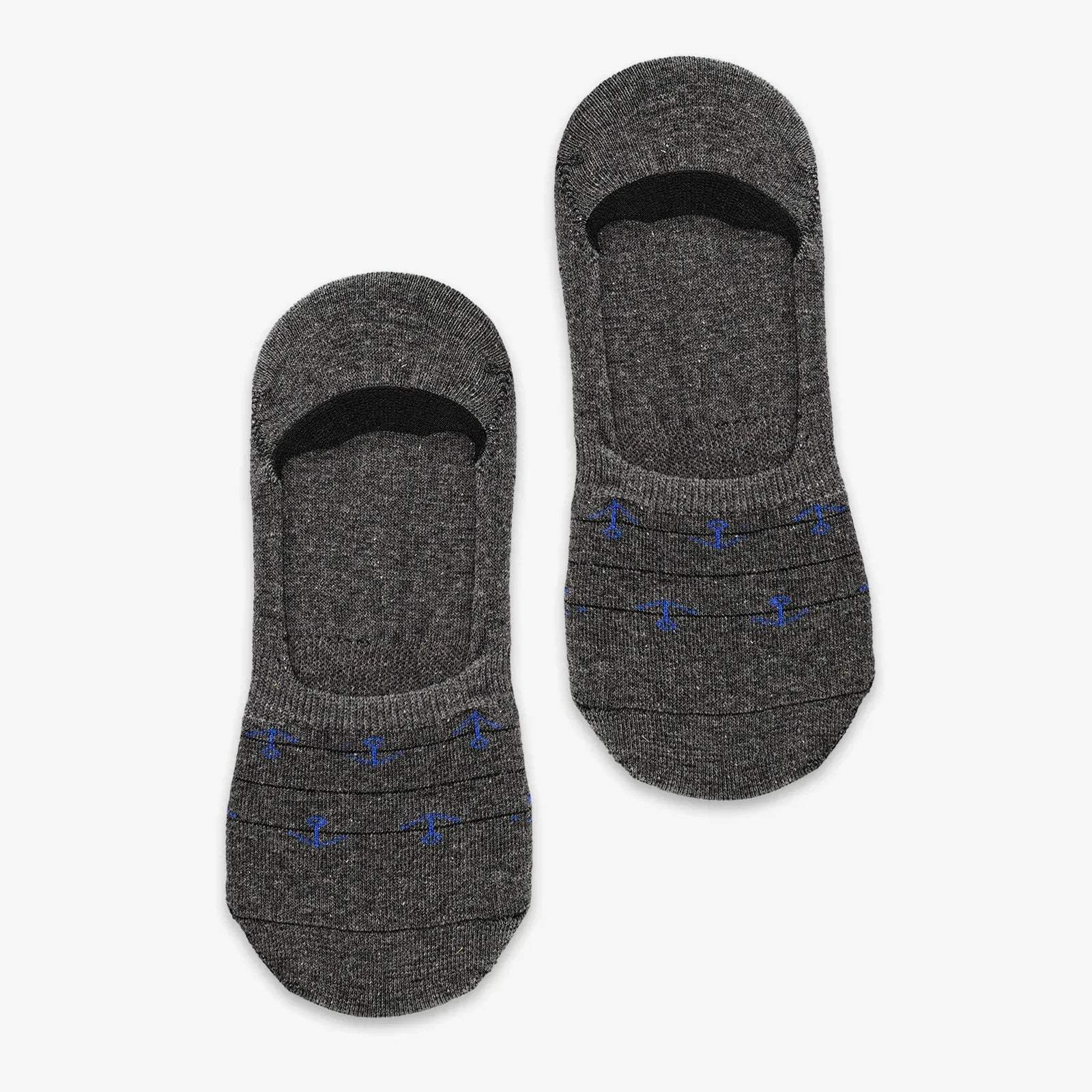 ANCHOR INVISIBLE SOCKS - GREY - NAVZA