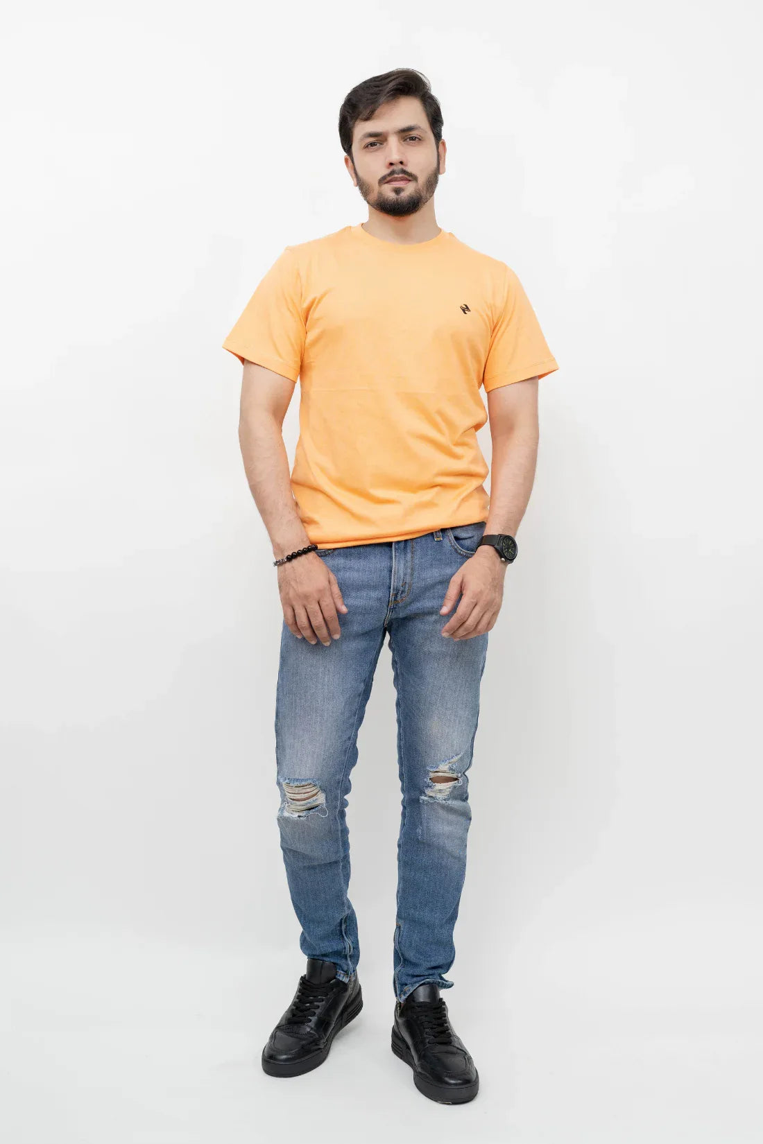 CL REGULAR FIT TEE – ORANGE - NAVZA