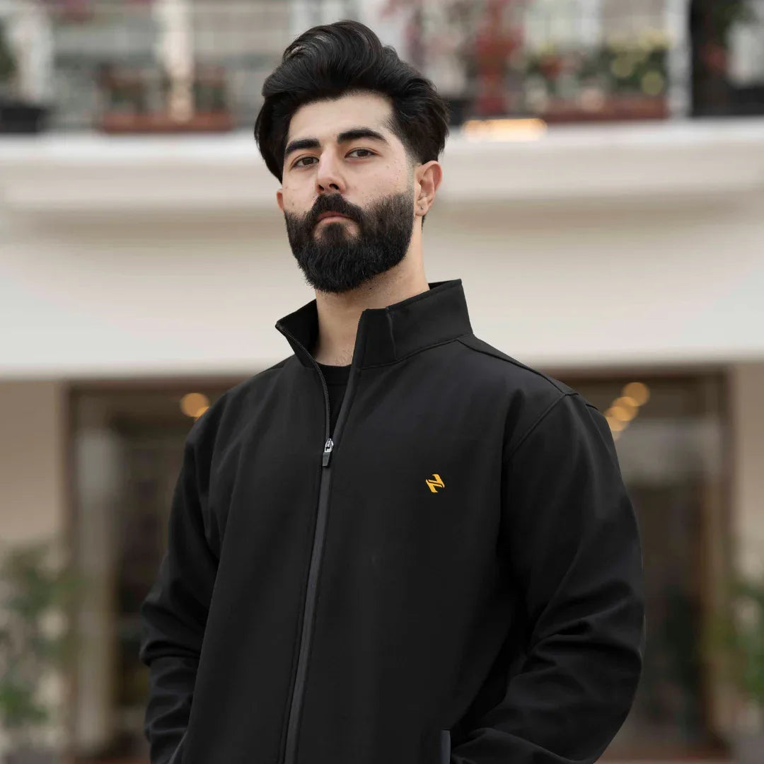 CL SS JACKET - BLACK - NAVZA