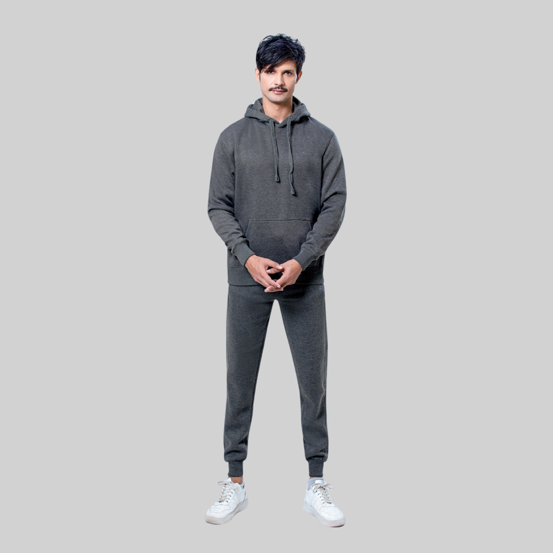 ML PULLOVER HOODIE TRACKER – CHARCOAL