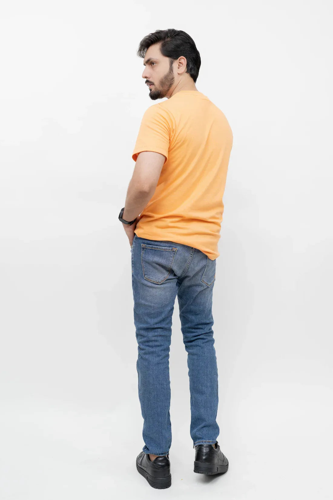 CL REGULAR FIT TEE – ORANGE - NAVZA