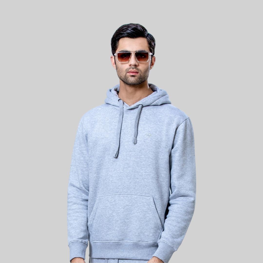 ML PULLOVER HOODIE – GREY