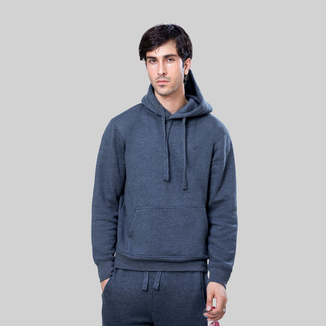 ML PULLOVER HOODIE TRACKER – DENIM