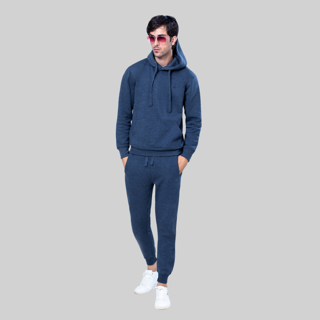 ML PULLOVER HOODIE TRACKER – DENIM
