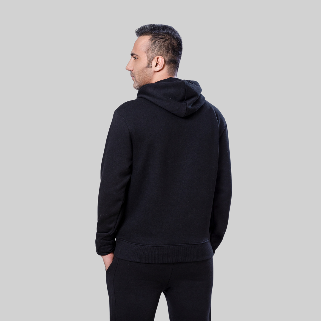 ML PULLOVER HOODIE TRACKER – BLACK
