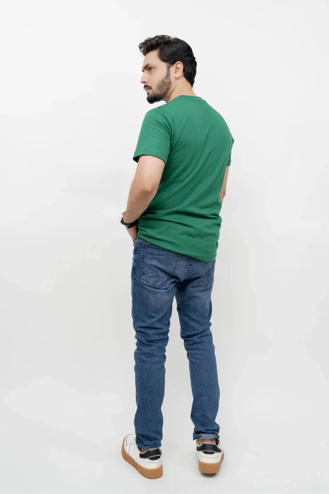CL REGULAR FIT TEE – GREEN - NAVZA