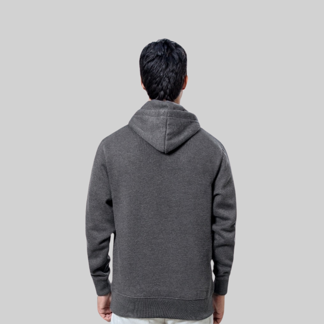 ML PULLOVER HOODIE – CHARCOAL