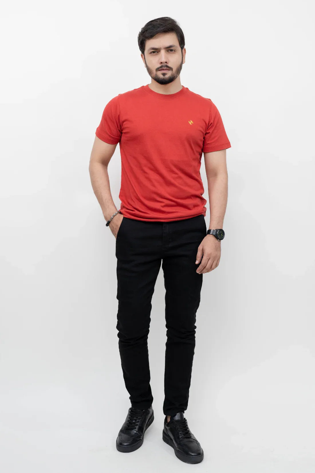 CL REGULAR FIT TEE – RED - NAVZA