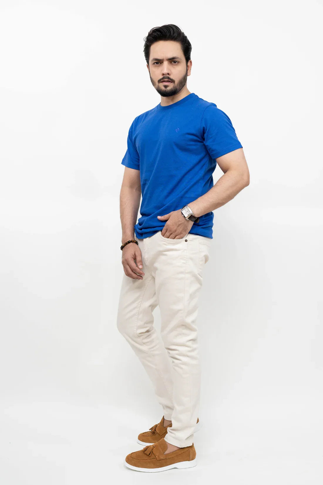 ML REGULAR FIT TEE – ROYAL BLUE - NAVZA