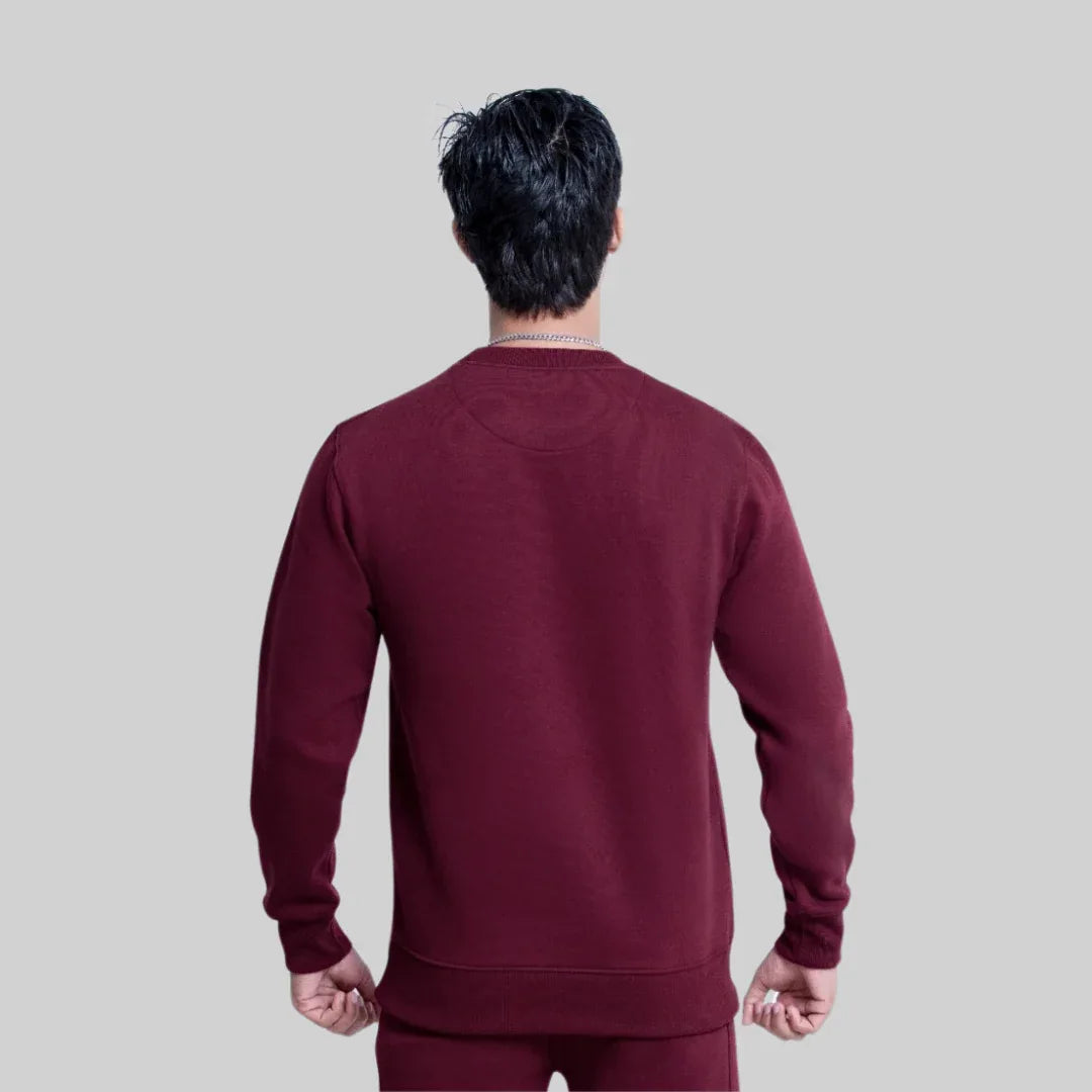 ML SWEATSHIRT – BURGUNDY - NAVZA