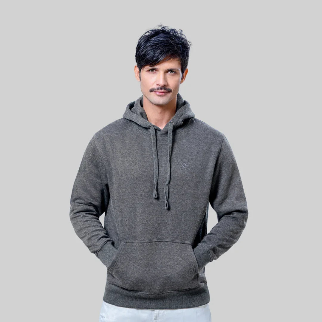 ML PULLOVER HOODIE – CHARCOAL - NAVZA
