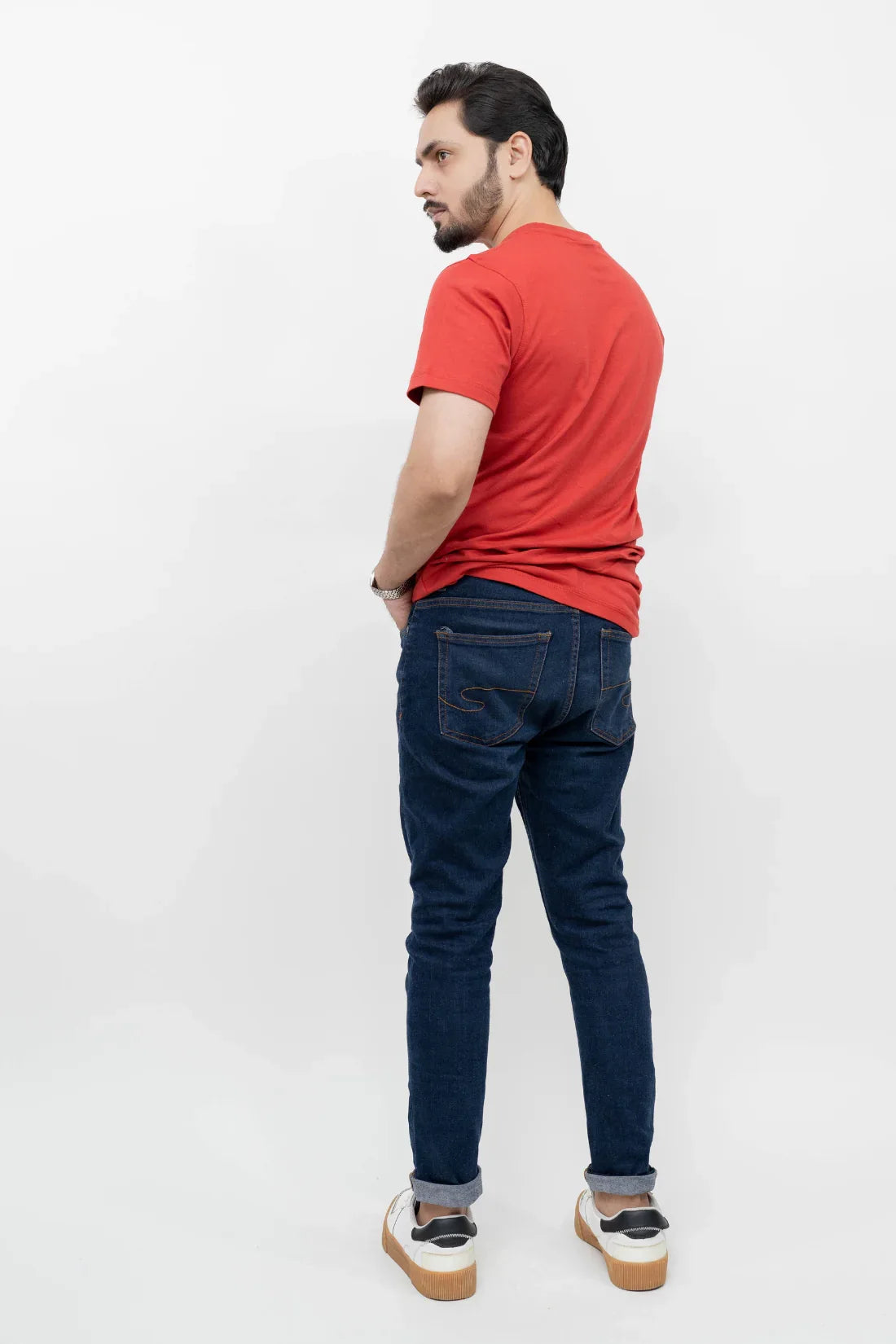 ML REGULAR FIT TEE – RED - NAVZA