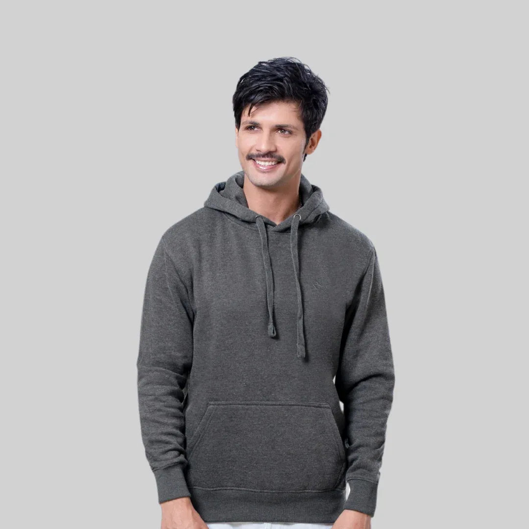 ML PULLOVER HOODIE – CHARCOAL - NAVZA