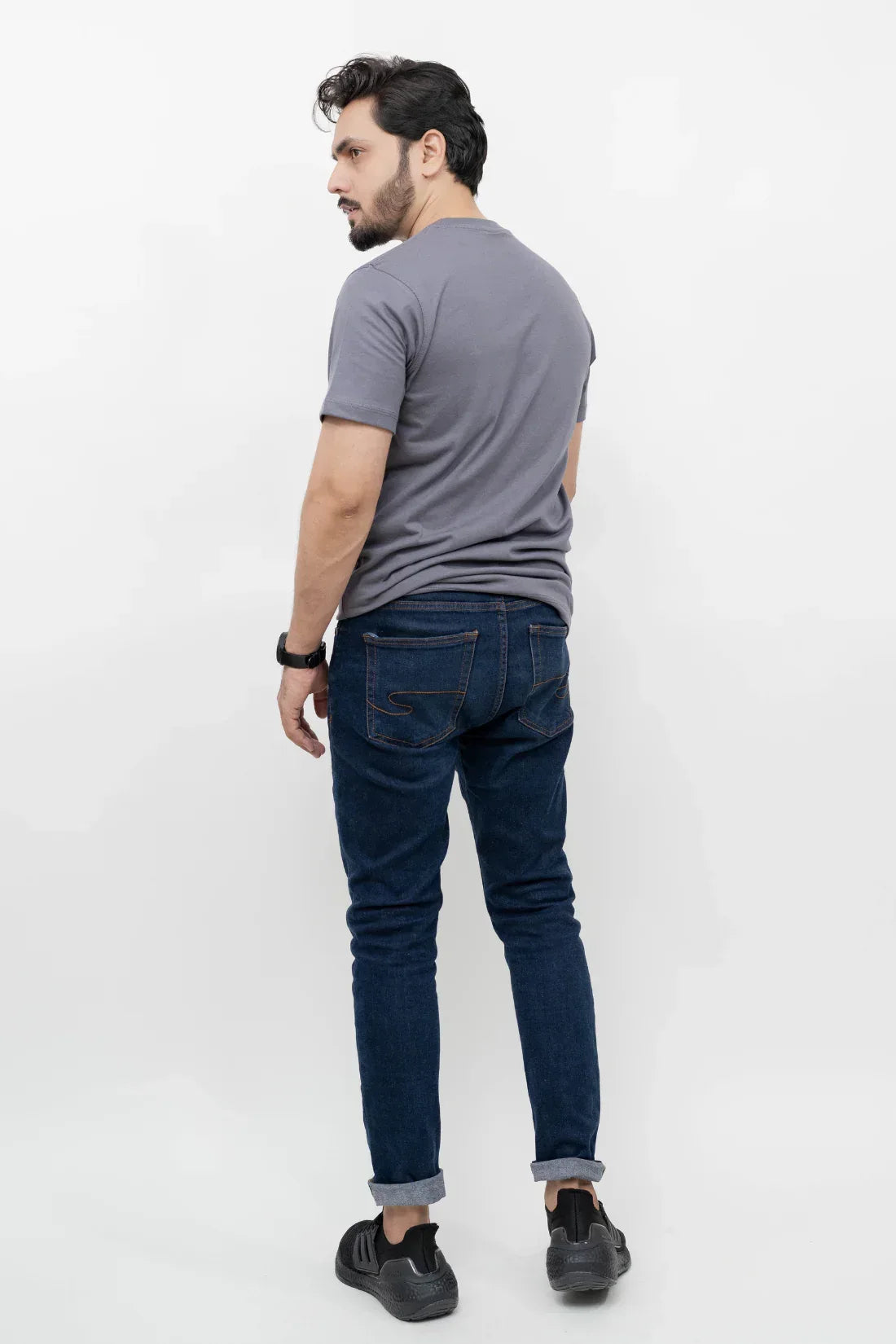 ML REGULAR FIT TEE – GREY - NAVZA