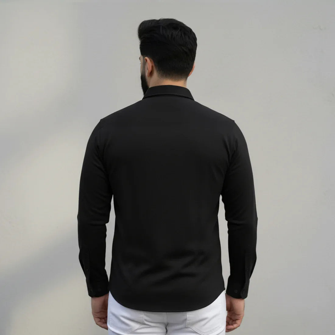 CL SMART SHIRT - BLACK - NAVZA