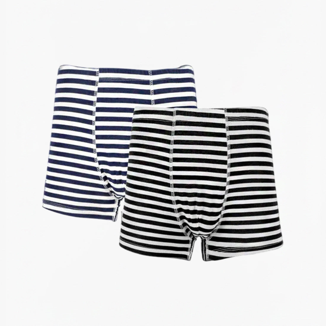 PACK OF 2 BOXERS – BLUE & WHITE STRIPES BOXER