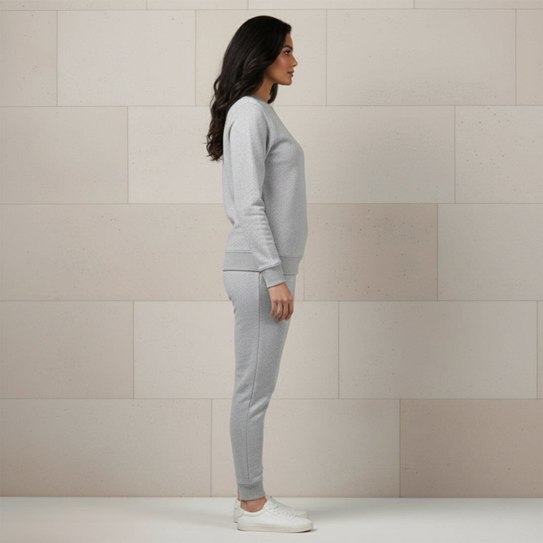 WOMEN ML SWEATSHIRT TRACKER – GREY