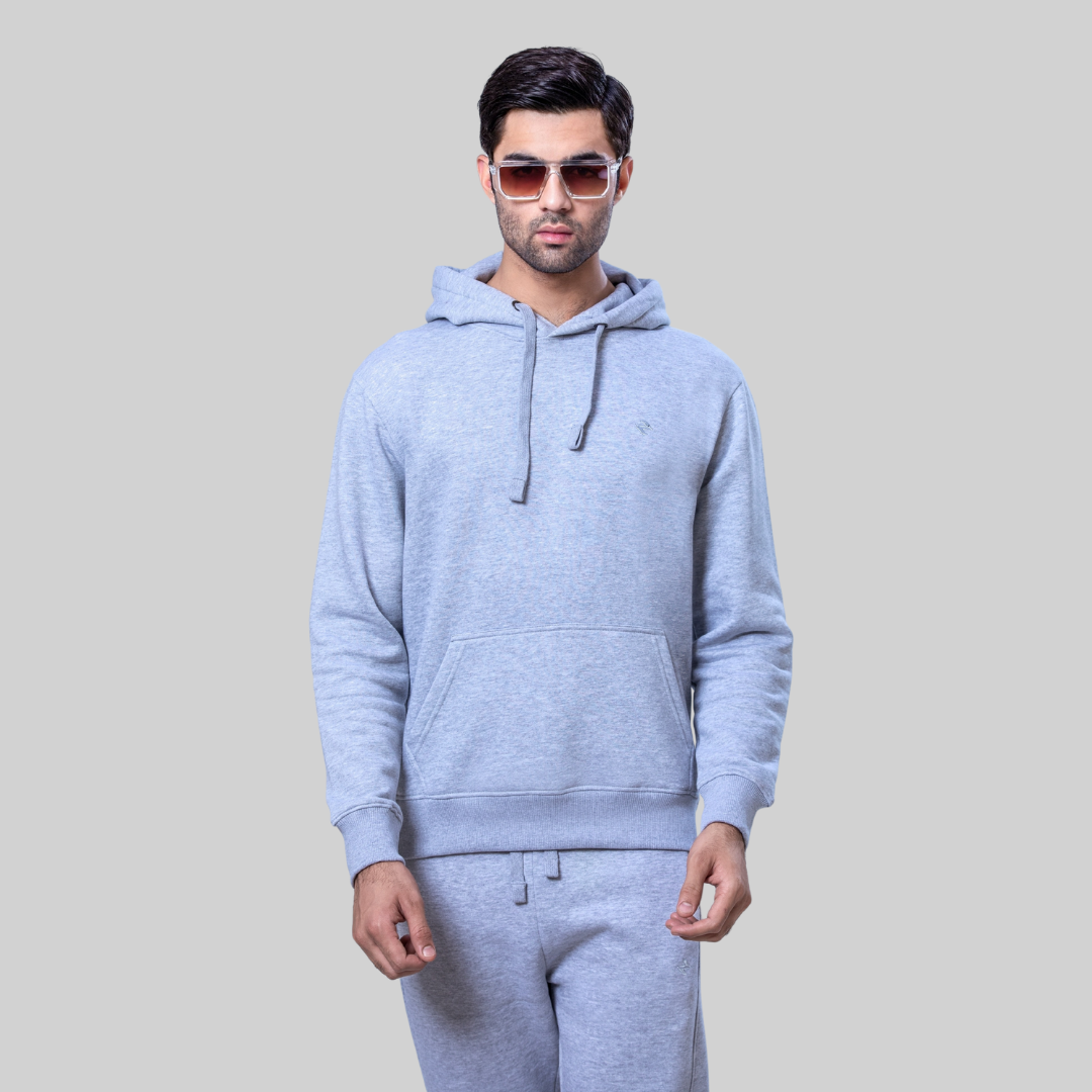 ML PULLOVER HOODIE TRACKER – GREY