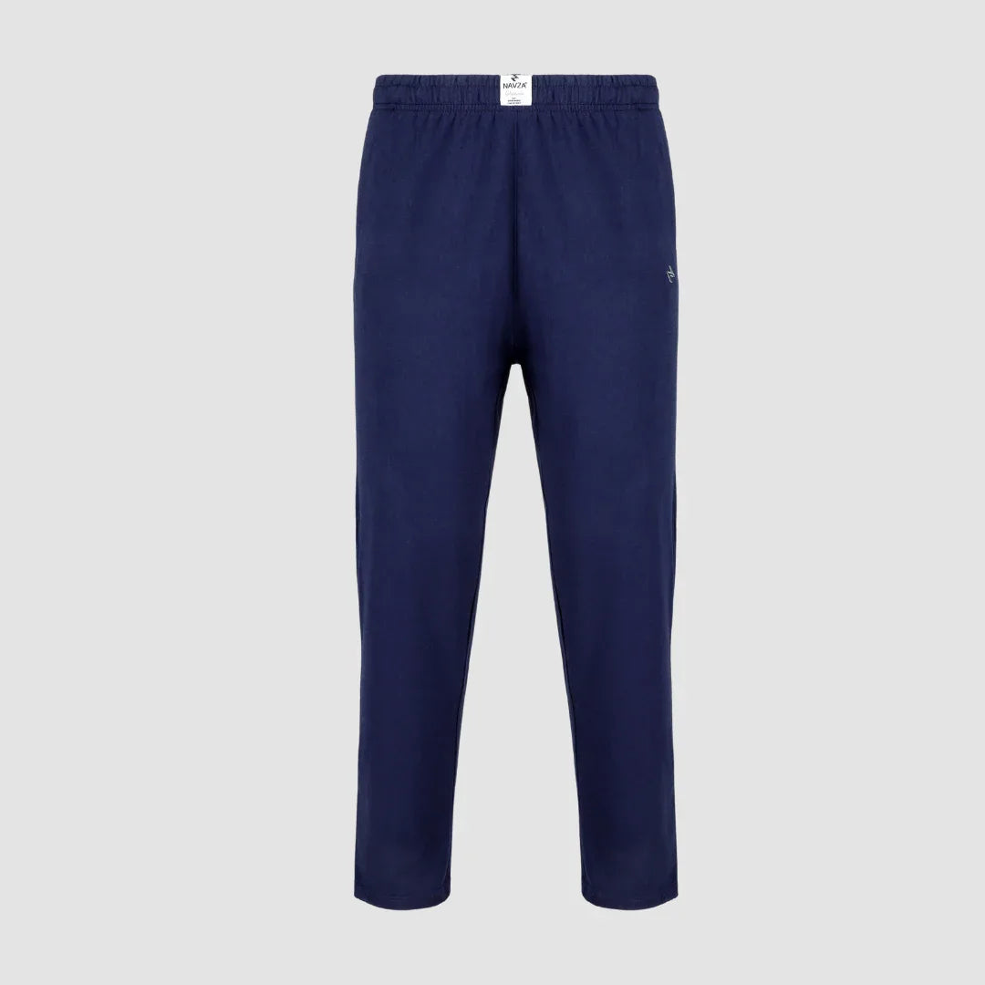 PACK OF BLACK UNDERTEE & NAVY JERSEY TROUSER - NAVZA