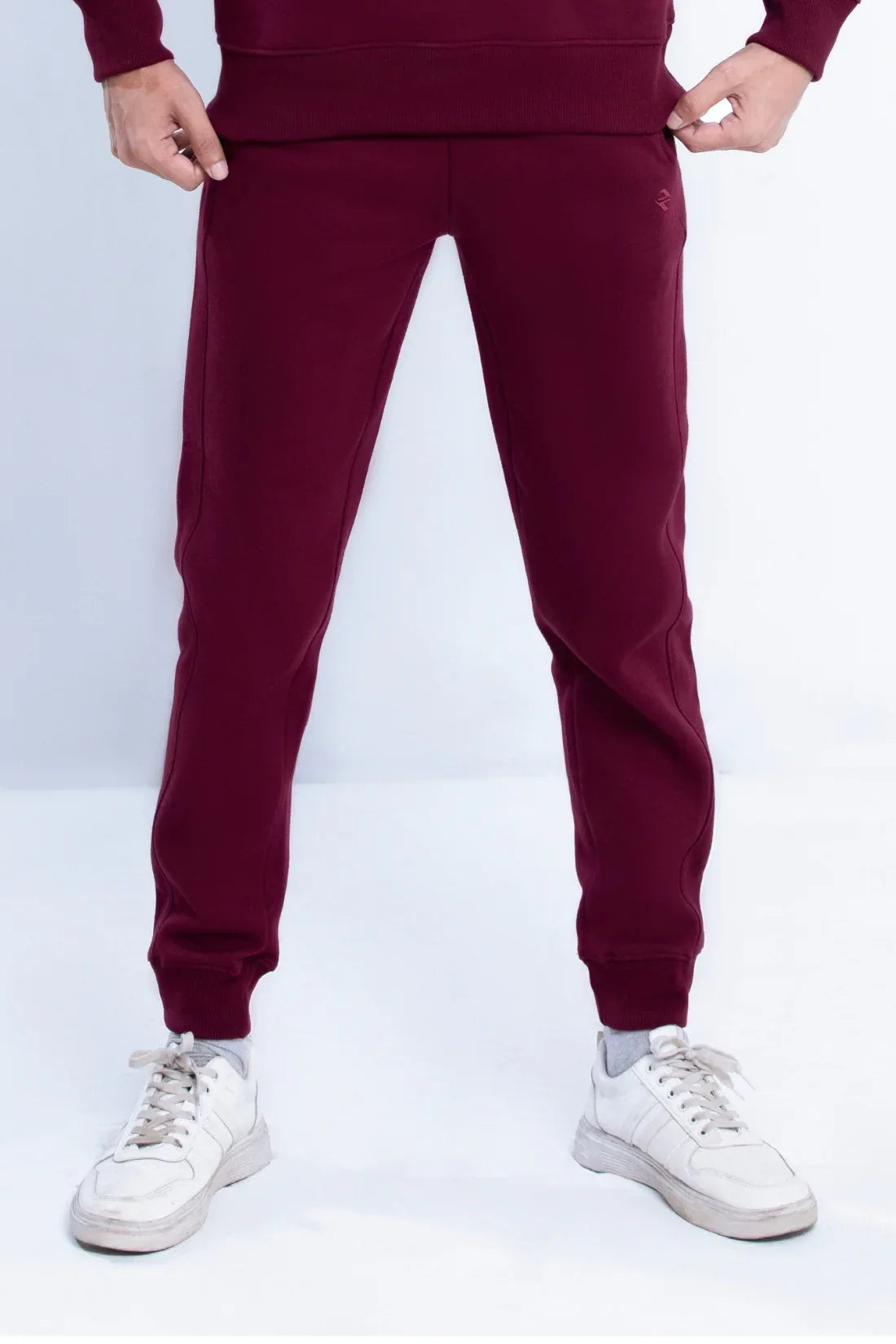 ML FLEECE TROUSER – BURGUNDY - NAVZA