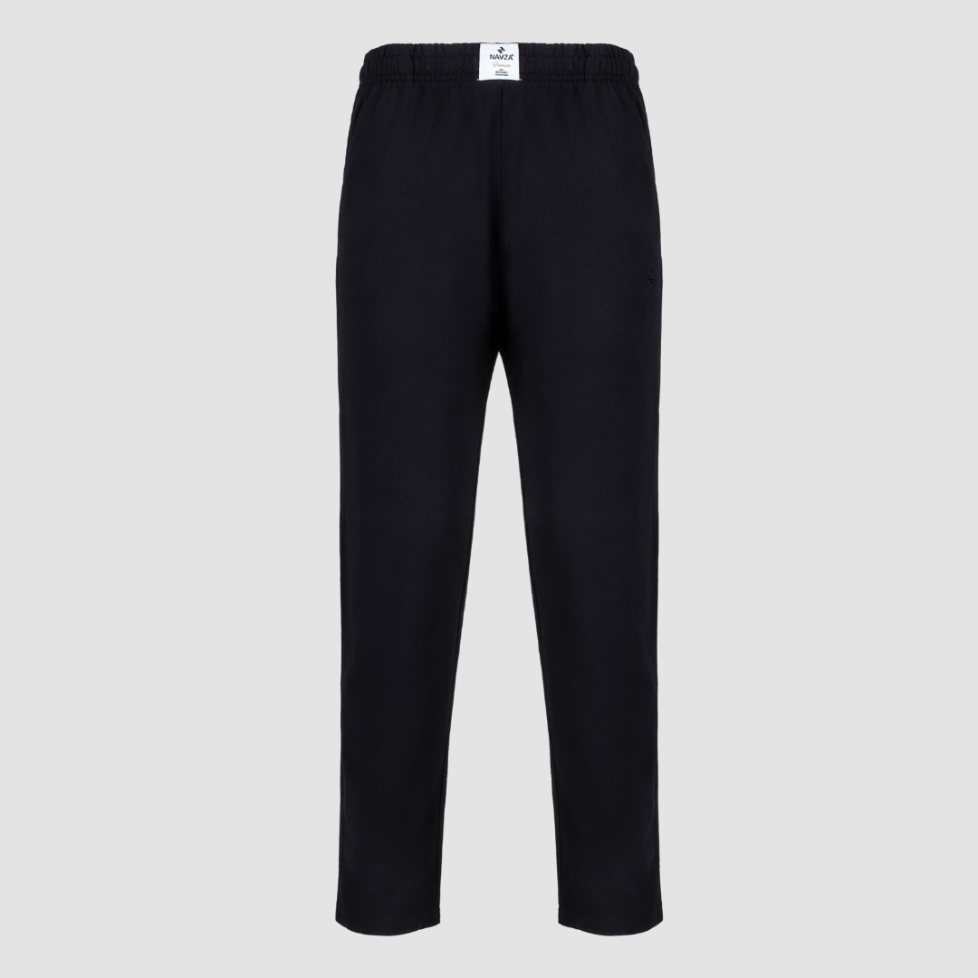 PACK OF BLACK UNDERTEE & BLACK JERSEY TROUSER