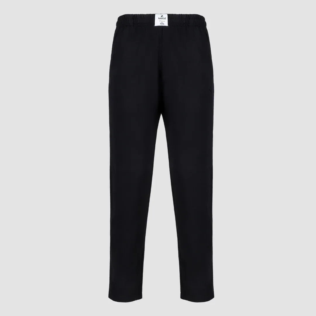 PACK OF BLACK UNDERTEE & BLACK JERSEY TROUSER - NAVZA