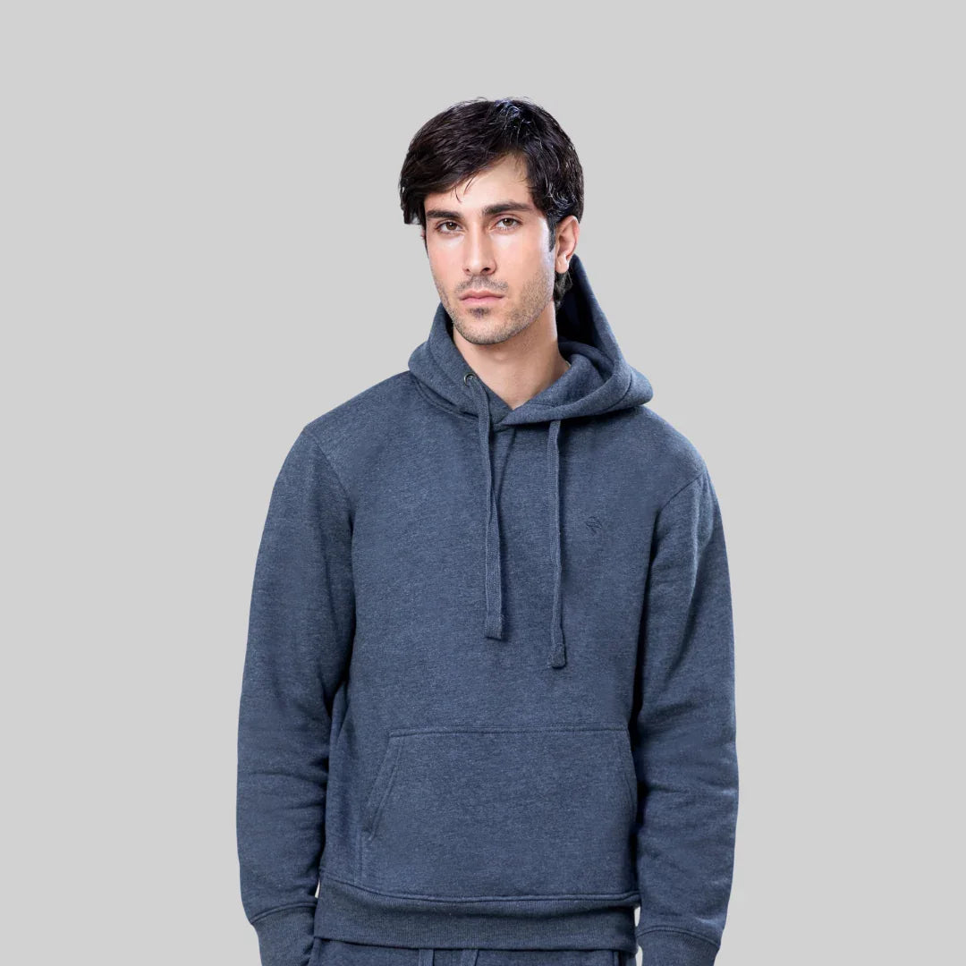 ML PULLOVER HOODIE – DENIM - NAVZA