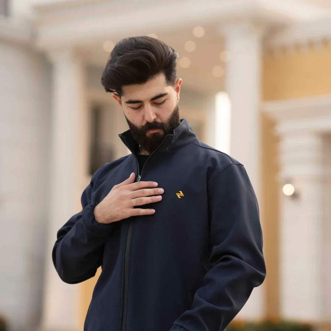 CL SS JACKET - NAVY - NAVZA