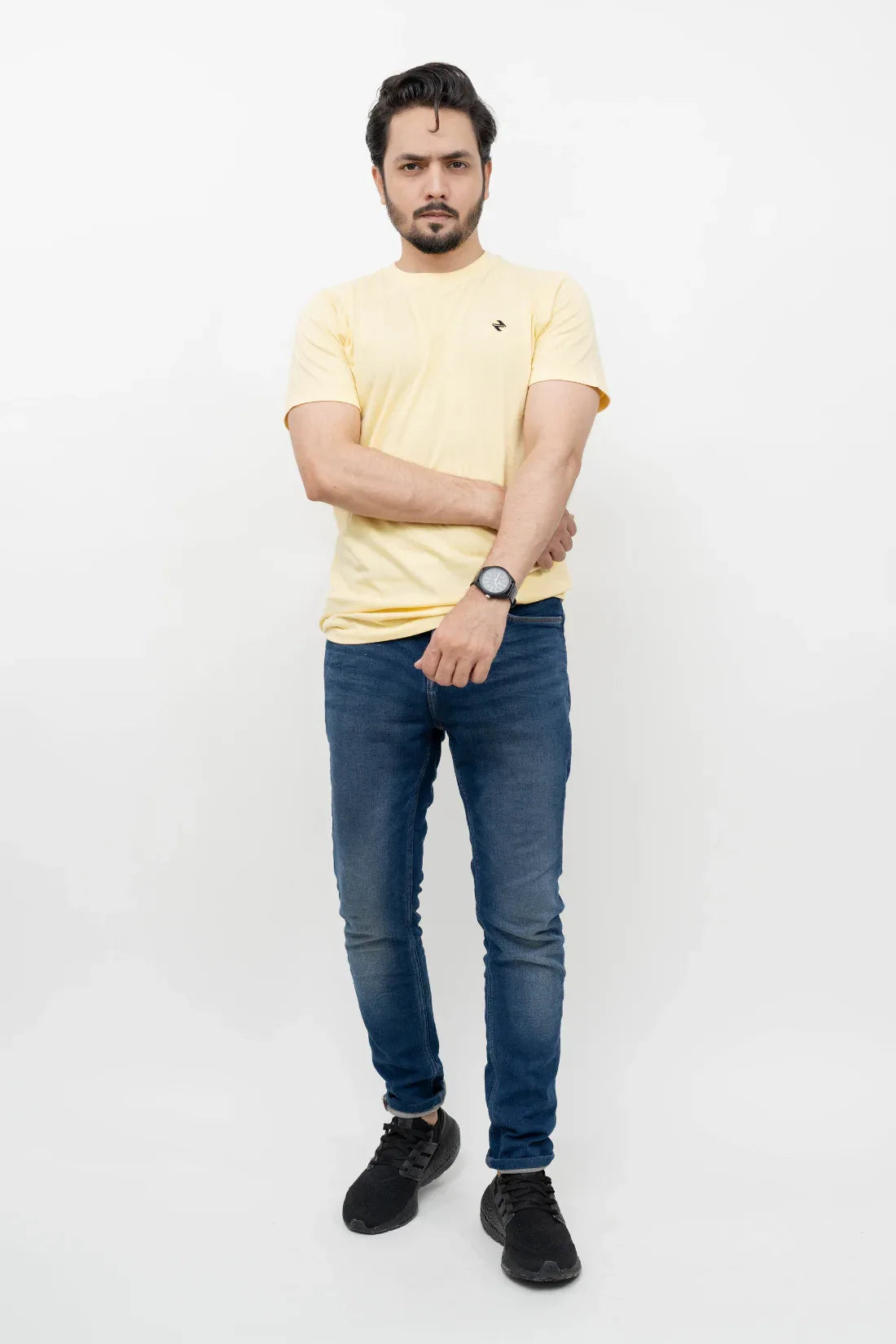 CL REGULAR FIT TEE – YELLOW - NAVZA
