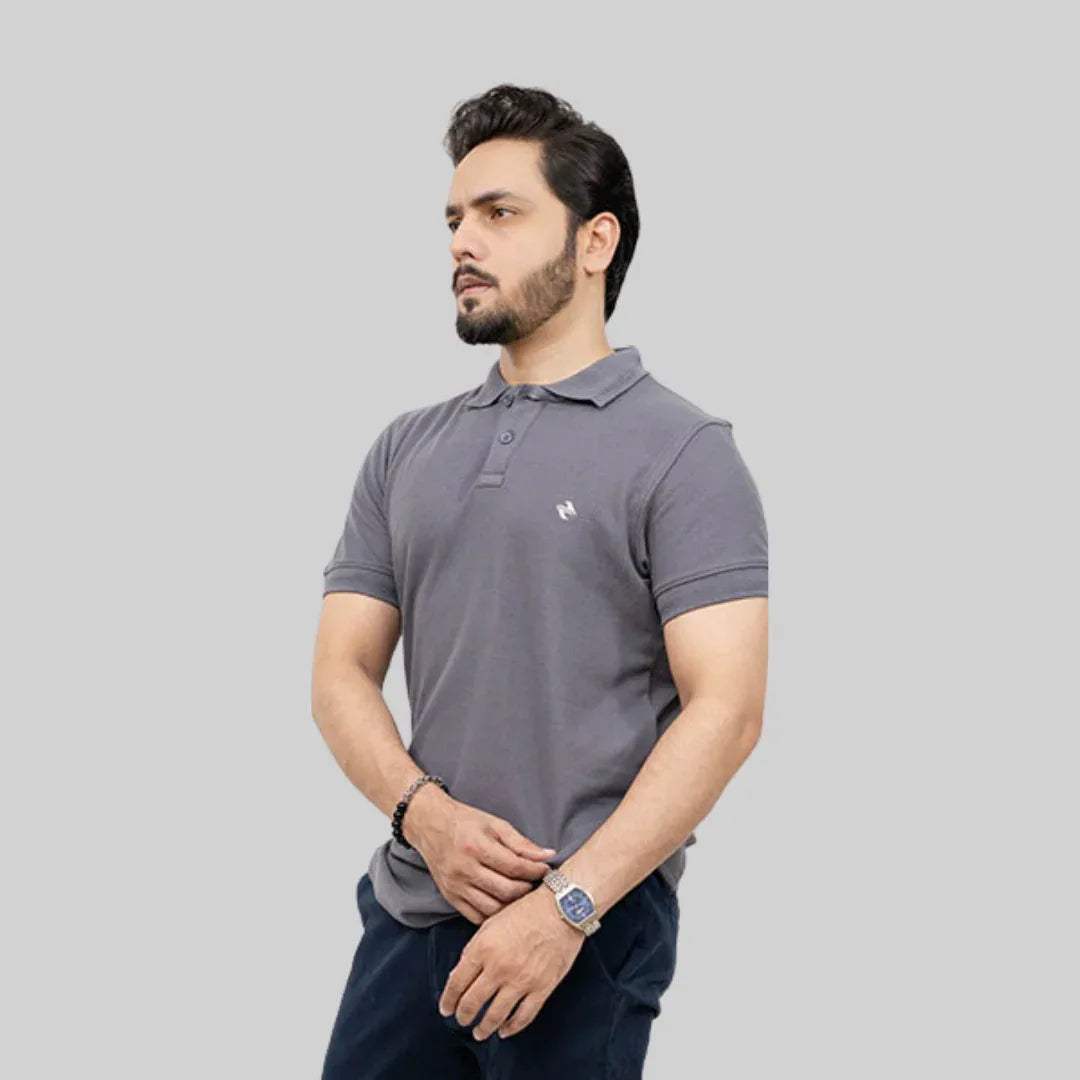 JQ POLO – GREY - NAVZA