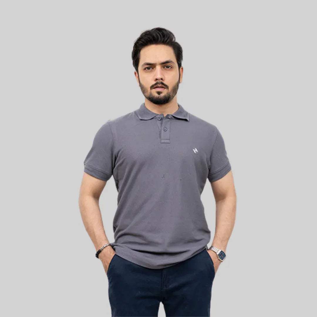 JQ POLO – GREY - NAVZA