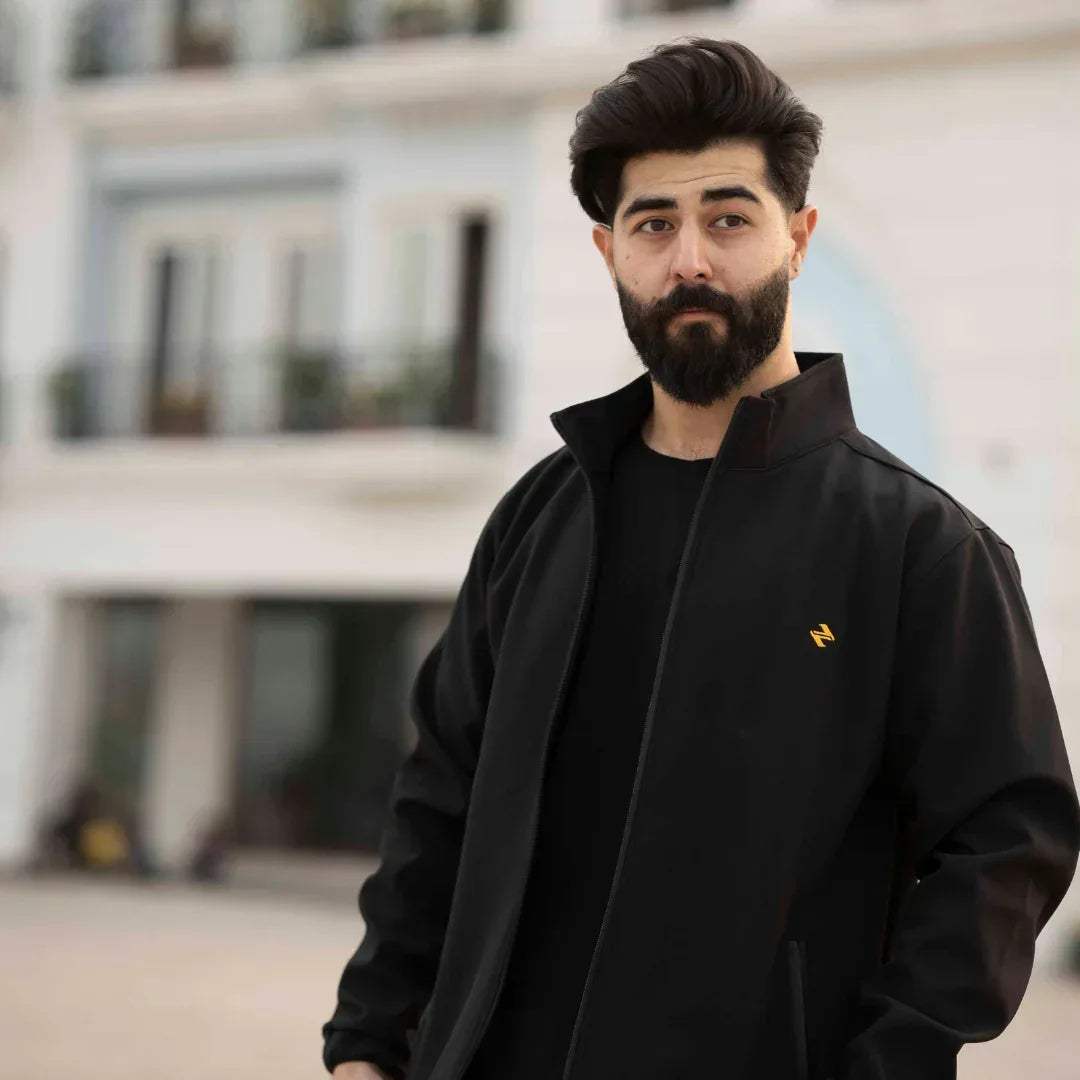 CL SS JACKET - BLACK - NAVZA