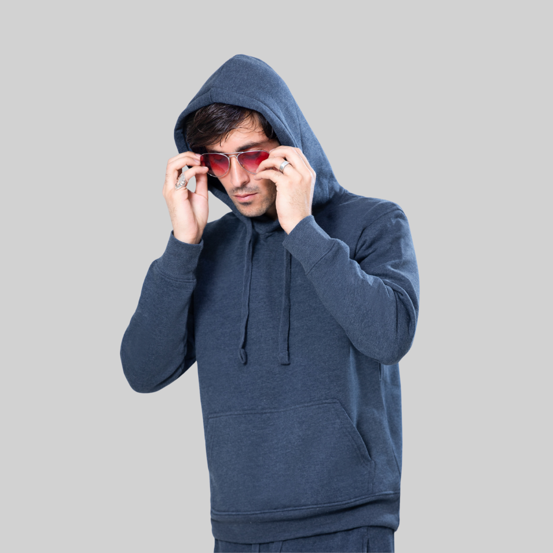 ML PULLOVER HOODIE – DENIM