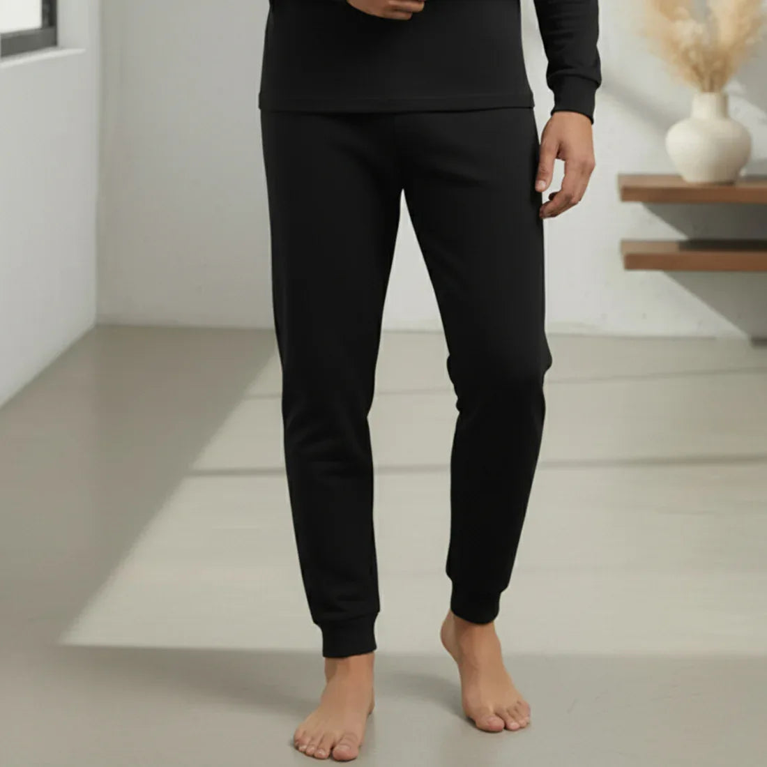 BLACK THERMAL BOTTOM - NAVZA