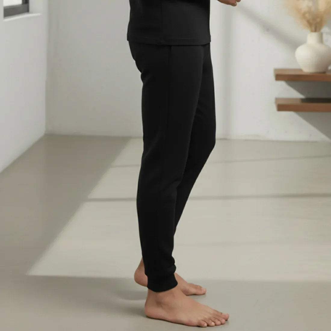 BLACK THERMAL BOTTOM - NAVZA