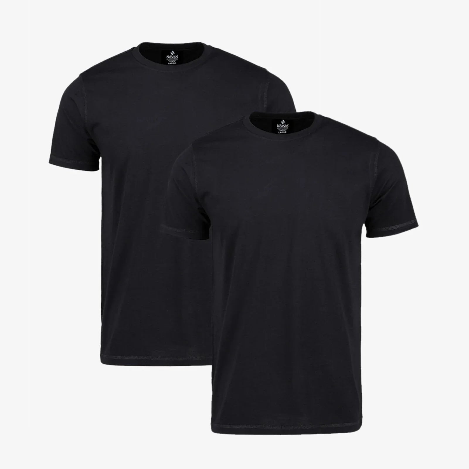 PACK OF 2 UNDERTEES – BLACK - NAVZA