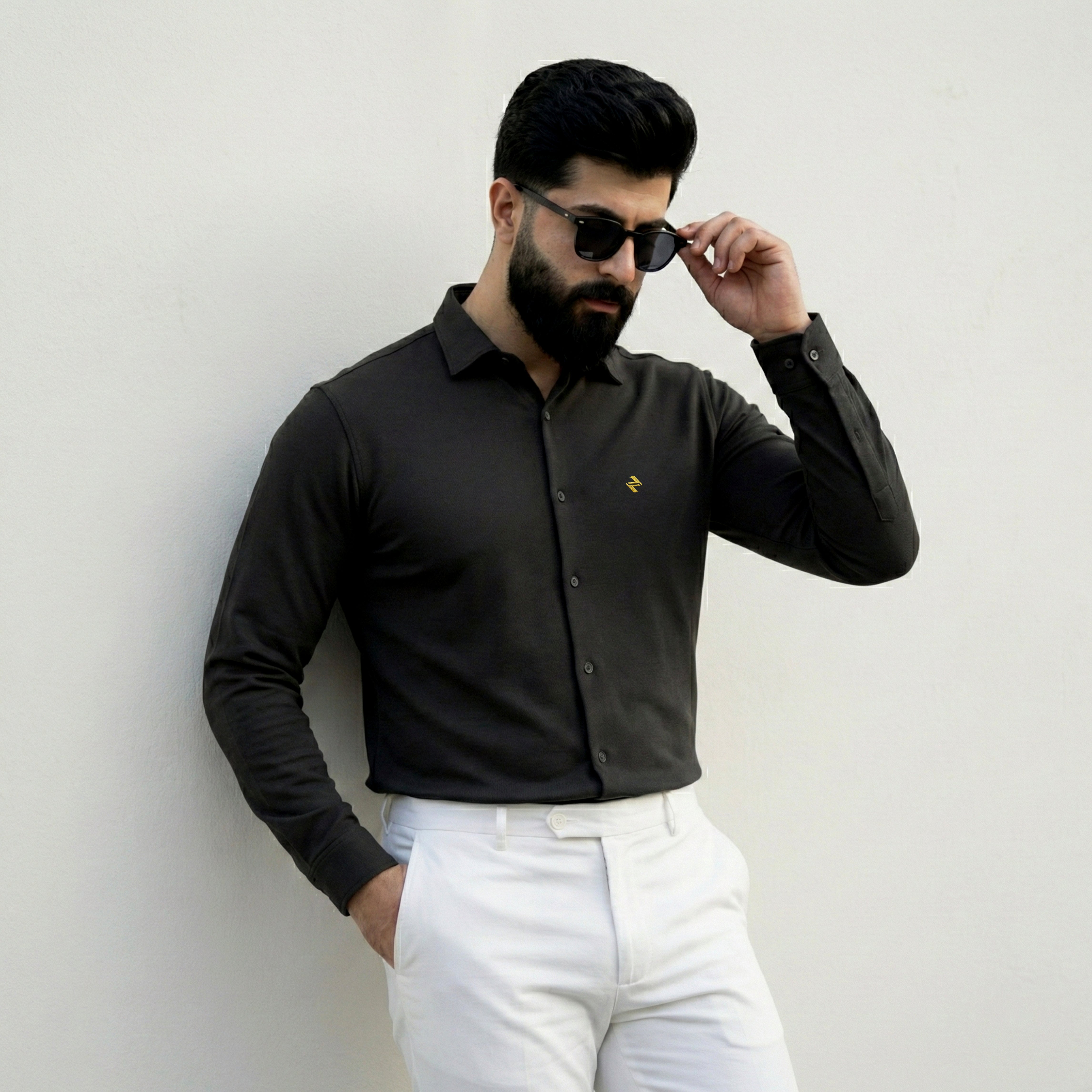 CL SMART SHIRT - BLACK