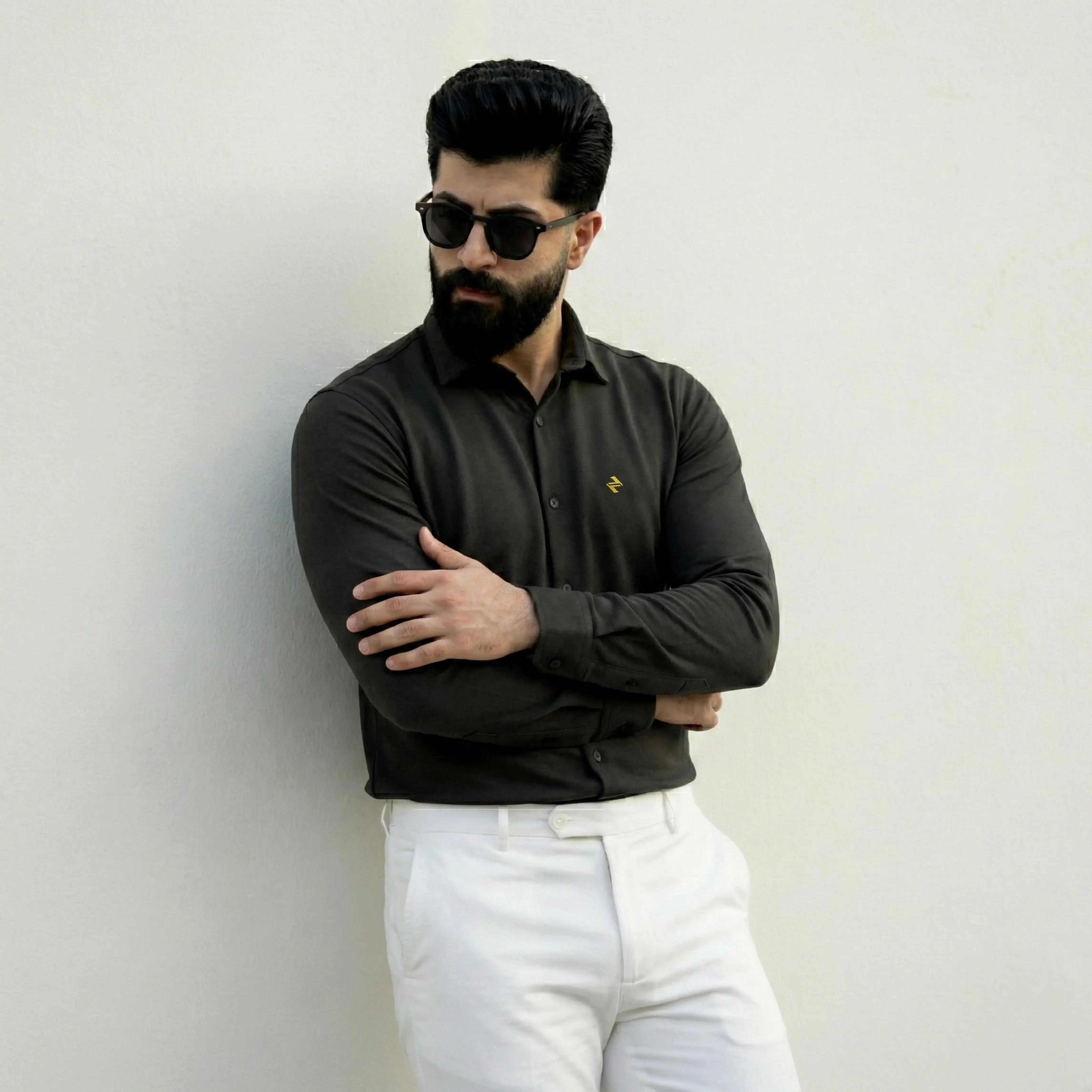 CL SMART SHIRT - BLACK