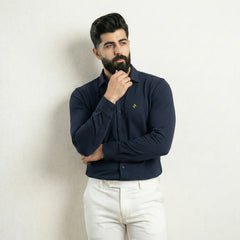 CL SMART SHIRT - NAVY