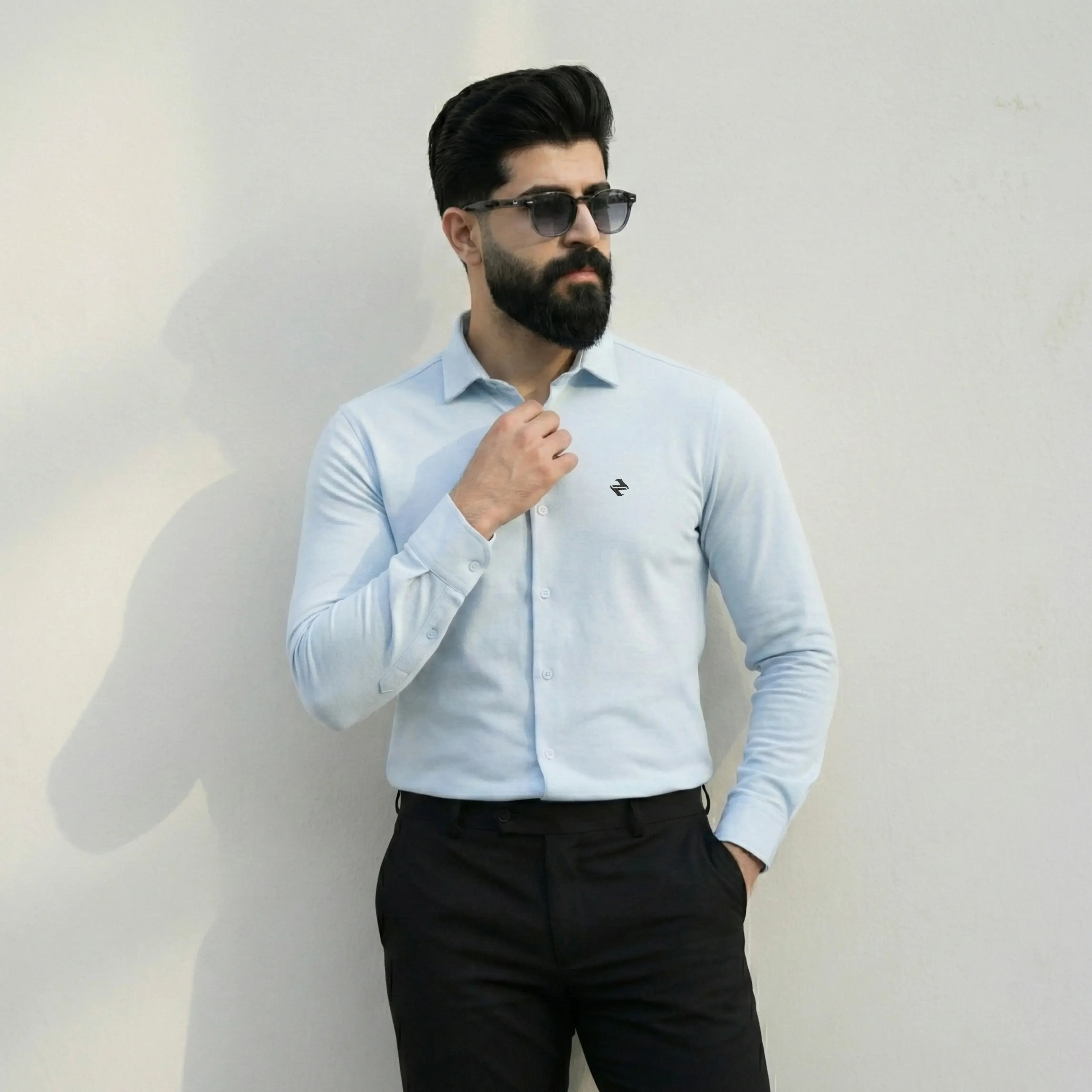 CL SMART SHIRT - SKY BLUE