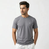 REGULAR T-SHIRT GREY NAVZA