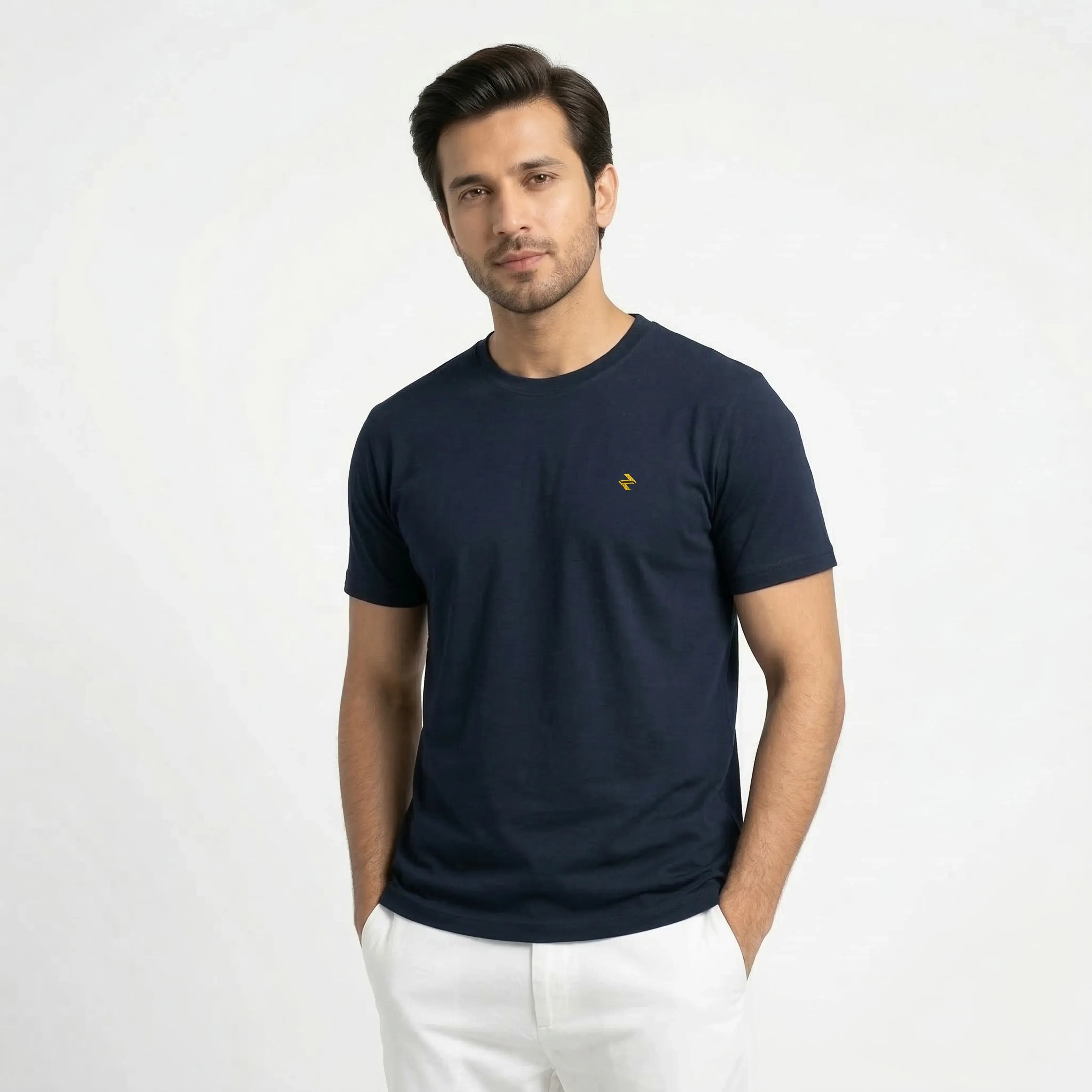 REGULAR T-SHIRT NAVY NAVZA