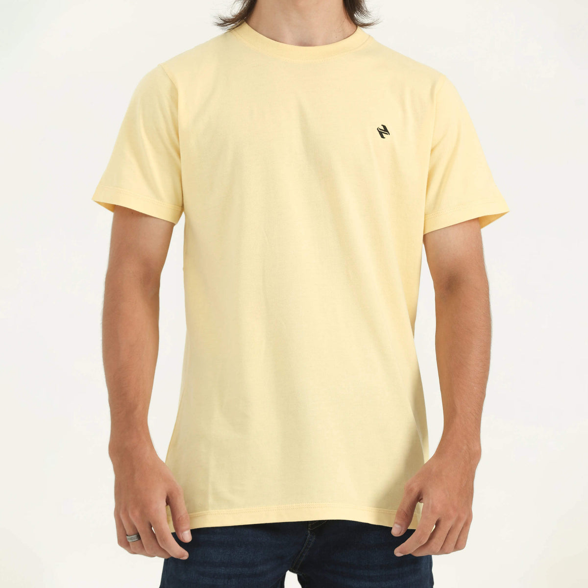 CL REGULAR FIT TEE YELLOW NAVZA