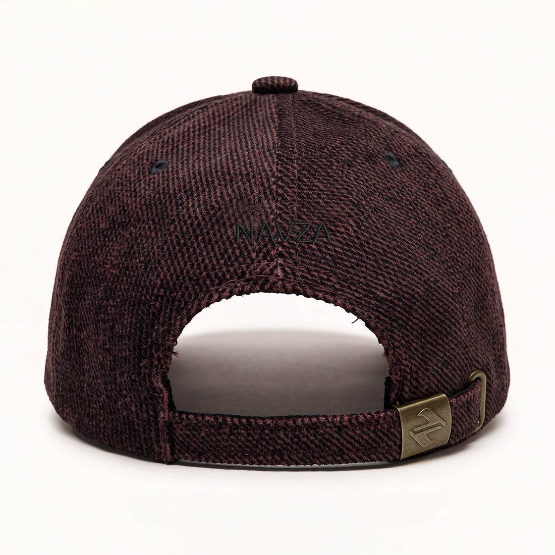 CORDUROY CAP | BURGUNDY BLACK