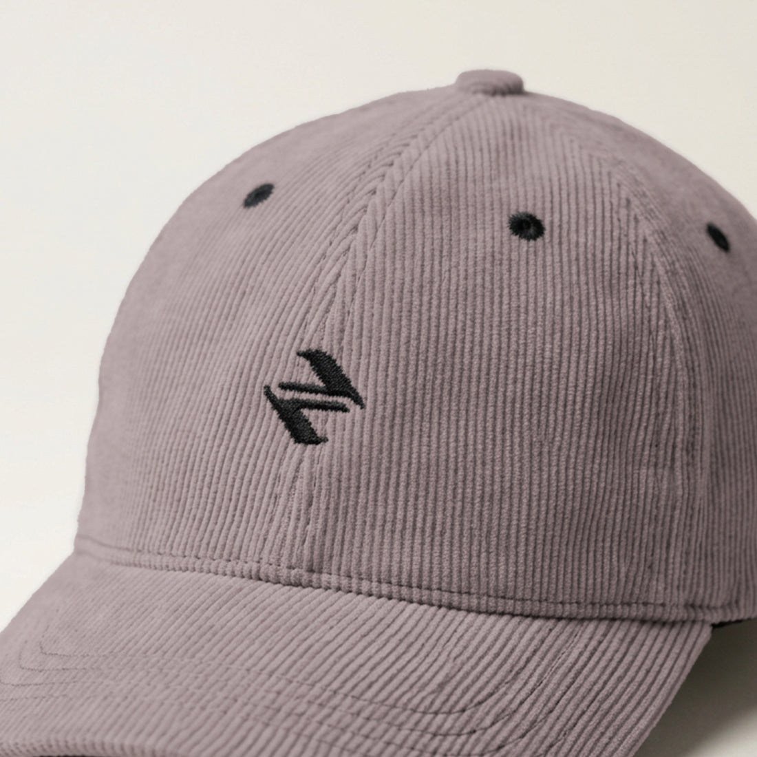 CORDUROY CAP | MAUVE GREY
