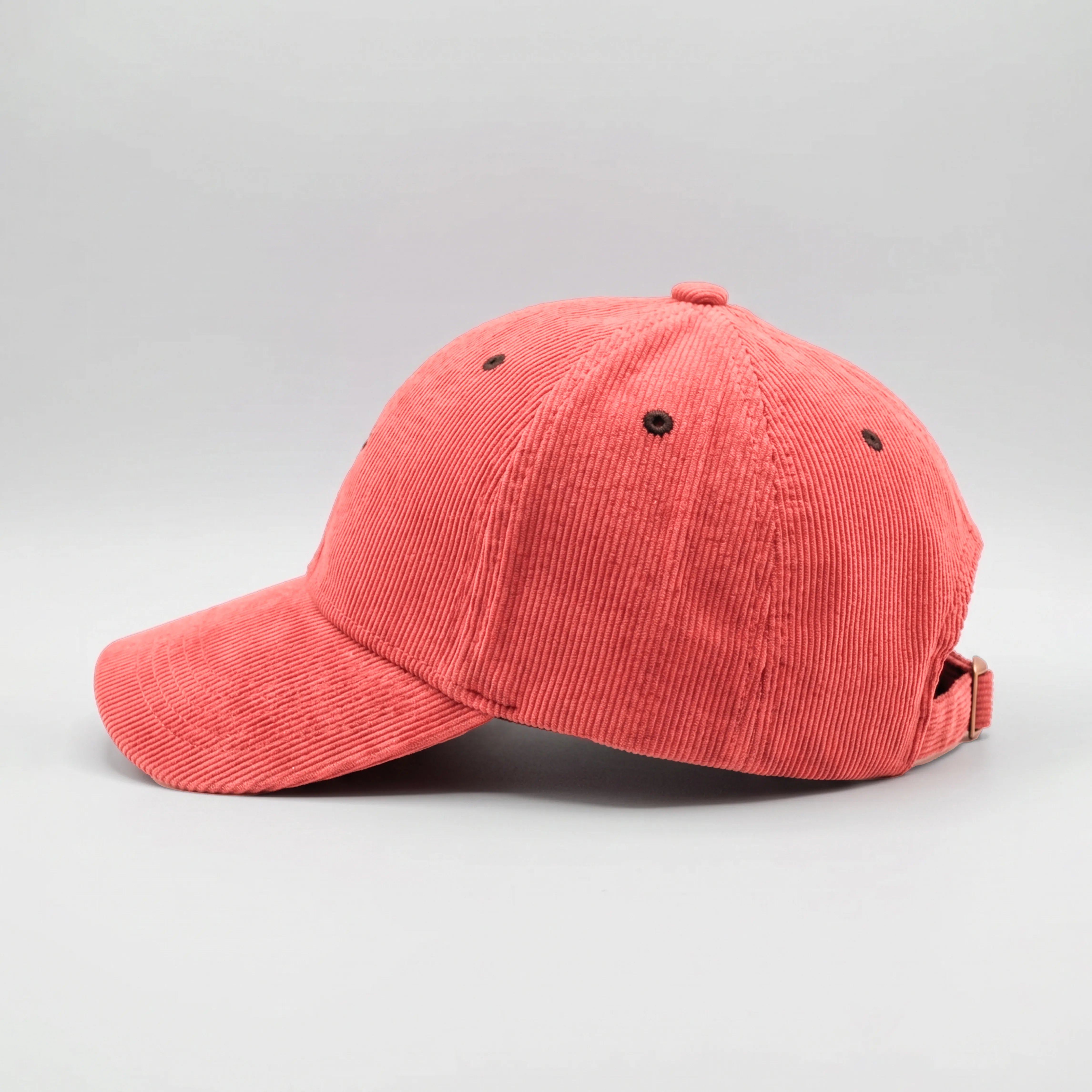 CORDUROY CAP | CORAL