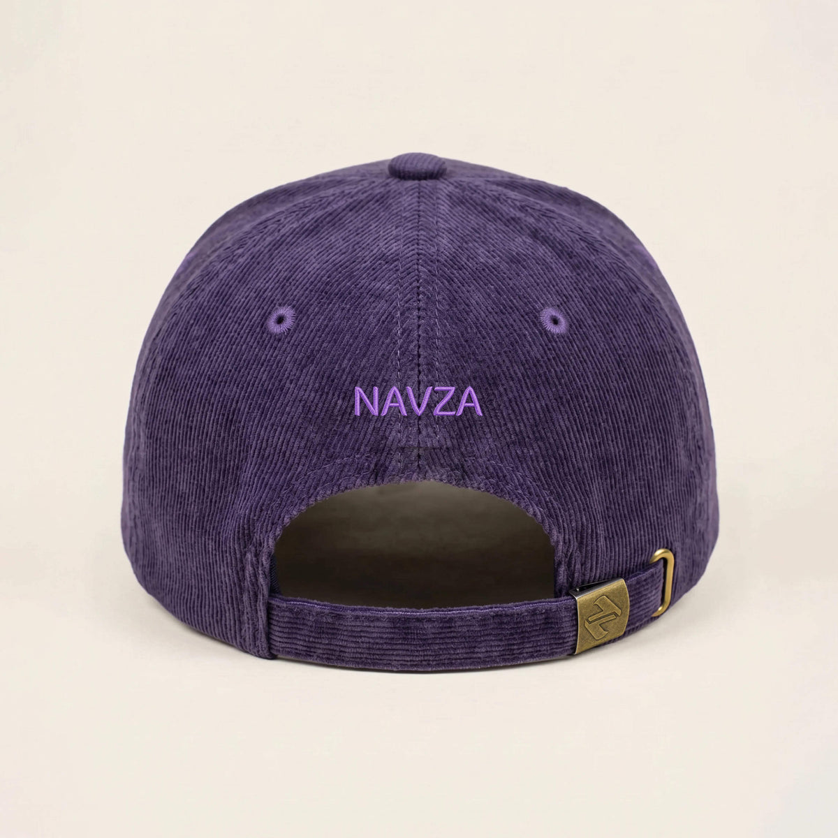 CORDUROY CAP DARK PURPLE NAVZA